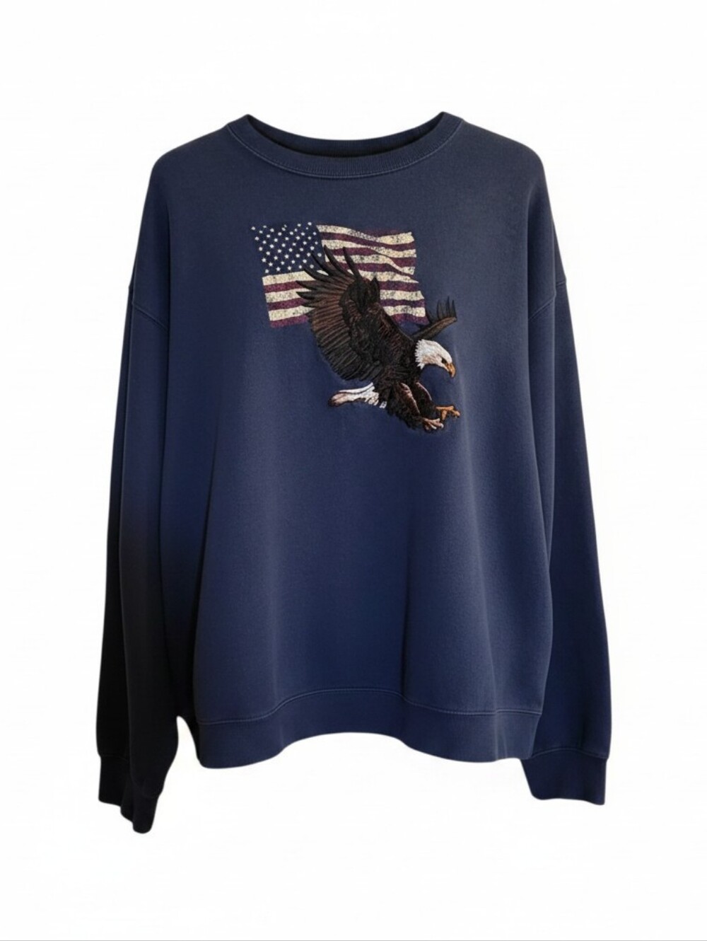Croft & Barrow Americana Sweatshirt - Picture 4 of 6
